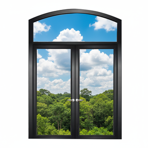 Fenêtre battante moderne de style français en alliage d'aluminium, double vitrage, isolation thermique, insonorisation, étanche, pour <span class=keywords><strong>cuisine</strong></span> - Product Image 6