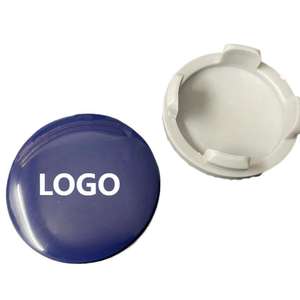 Tapas de centro de rueda de coche de 54mm, cubiertas de cubo de llanta, emblema, insignia de logotipo para <span class=keywords><strong>Ford</strong></span> Bronco Fiesta <span class=keywords><strong>Focus</strong></span> Fusion Mondeo, pegatina decorativa ABS - Product Image 1