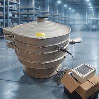 Tamiseur vibrant rotatif de qualité alimentaire, diamètre 400-1000 mm, pour farine de maïs et poudre, certifié CE
