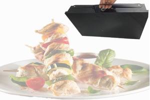 Wholesale Modern Portable Folding BBQ <b>Grill</b> Stove <b>Outdoor</b> Charcoal Smoker Smokeless Feature Steel Iron Gas Fuel Carbon <b>Grill</b> - Product Image 5