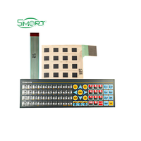 Panel de Teclado Metálico Flexible Personalizado para Fabricación de Electrónica Inteligente, Interruptor de Membrana para PC, para Equipos Médicos