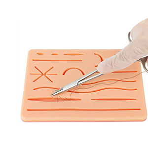 Almohadilla de sutura de alta calidad Almohadilla de herida artificial para educación <span class=keywords><strong>y</strong></span> entrenamiento de sutura médica <span class=keywords><strong>y</strong></span> profesiones de <span class=keywords><strong>salud</strong></span> Aliadas - Product Image 4