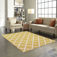 Customized Moroccan Trellis Lattice Skid-Resistant Carpet Home Indoor Area Rug Floor Mat