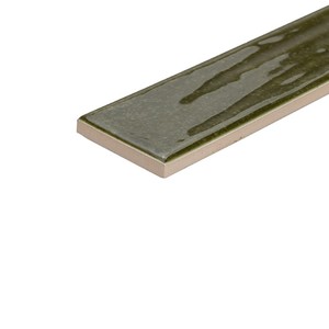 Piastrella Verde Medina 5 X 30 Cm Finitura Lucida Bordi Irregolari - Product Image 3