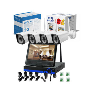 Bala De Metal Kit Combo 3MP XMEYE ICSEE IR Video Surveillance Câmara De Seguridad com Tela CCTV Set Câmeras De Segurança Sem Fio - Product Image 4