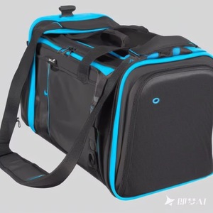 Sac de transport pour animaux de compagnie en toile filet portable simple de haute qualité, fabriqué en usine BSCI 2023, couleur personnalisée, pour chiens et chats. - Product Image 1