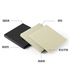 PP Board Plastic Sheet Food Grade Rigid Panel 1.2m Length 0.1mm 100mm Thickness Cutting Service Available - Product Image 4