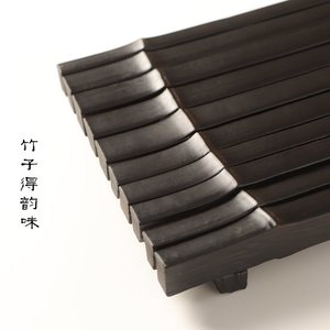 2020 Autumn New Arrival: Japanese Lacquer Bamboo <b>Tea</b> <b>Tray</b>, Restaurant Sushi Plate, Bamboo Cup Holder - Product Image 4