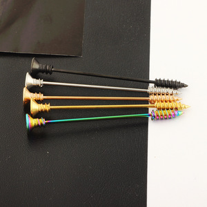 YW Freccia Industriale Bilanciere Personalizzati Della Vite Prigioniera Dell'orecchio Piercing Doppio Foro Dritto Bar Monili Penetranti Del Corpo - Product Image 2