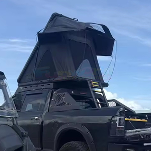 Carpa de Techo Rígida de Aluminio Impermeable Tipo Concha, Carpa de Techo para 4 Estaciones, para 3-4 Personas, para Autos 4x4 y Camping Todoterreno - Product Image 2