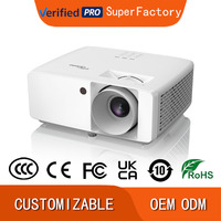 Projecteur vidéo laser DLP 3D Optoma ZH55LV 5500 lumens ANSI Full HD avec décodage 4K pour cinéma maison, entreprise, portable