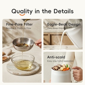 Panier de friture en acier inoxydable 304 de 2 L avec revêtement céramique, résistant à la chaleur, compatible lave-vaisselle, pour la maison - Product Image 4