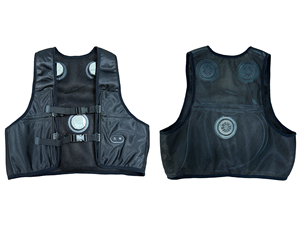 Gilet Rinfrescante Intelligente Stile Tuta Estiva con Tecnologia Peltier per Lavoratori Edili, Gilet Riscaldato per Esterni in Poliestere - Product Image 5