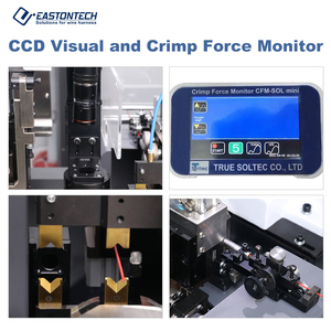 EW-22B + Hoàn toàn tự động đôi đầu dây cắt Tước thiết bị đầu cuối Uốn Tóc bồng máy đồng Dây cáp máy chế biến - Product Image 4