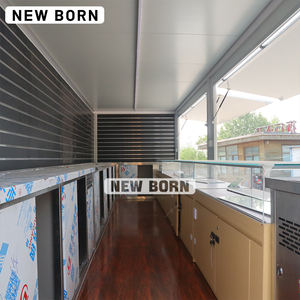 รถขายไอศกรีมเคลื่อนที่ รถขายขนมหวานริมทาง รถขายอาหาร DOT รถขายอาหารในธีมฤดูร้อน - Product Image 3