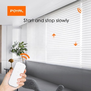 <span class=keywords><strong>Cortinas</strong></span> Automáticas de Estilo Francés para Interiores, Motor Integrado, Bajo Ruido, Persianas Enrollables Retráctiles, Pantallas Metálicas - Product Image 6