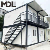 Maison de conteneur préfabriquée extensible Résidence temporaire Maison de conteneur détachable