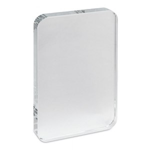 Fermalibro Rettangolare in Vetro 100x160x19mm per Ufficio - Product Image 3