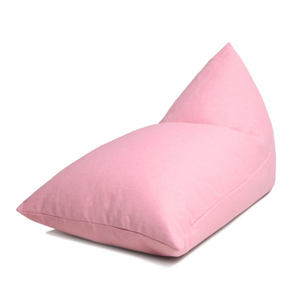 LUCKYSAC-Bolsa de almacenamiento de lino de imitación para sofá, PUF de almacenamiento de lino de imitación, con diseño triangular, tamaño M L XL - Product Image 3