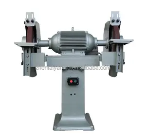 Vertical grinding wheel polishing machine
