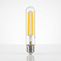 Ampoule tubulaire LED à filament blanc clair haute luminosité E40 41W 4000K, remplacement HPS pour lampadaire de rue