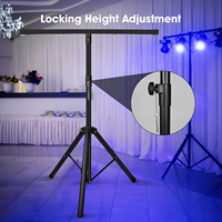U'King Support de trépied réglable Éclairage de treillis pour la scène de mariage Événement Led Par Light T Bar Stands