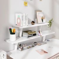 Étagère de bureau à clipser sans perçage, organisateur de bureau, support de rangement pour la maison, le bureau, la salle d'étude, la chambre et la configuration de jeu