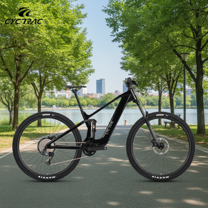 Bicicleta Eléctrica de Montaña EM19, Suspensión Doble Todoterreno, Motor Central M820, Cuadro de Fibra de Carbono de Alto Módulo, 720Wh 36V20A - Product Image 1