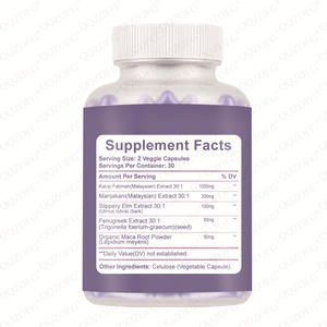 ओम वयस्क योनि नमी चिकनाई प्रोबायोटिक्स पूरक 60 कैप्सूल मानाजानी 26.671 प्रति सेवारत महिला स्वास्थ्य - Product Image 2