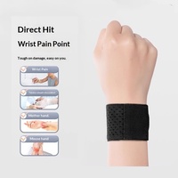 Bracelet de sport léger personnalisé avec logo - Support de poignet fin absorbant la transpiration pour le badminton, le tennis, le basketball et l'entraînement en salle de sport