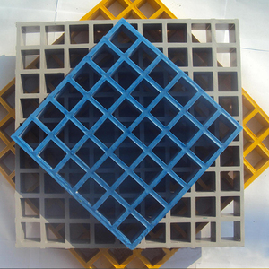 38*38*38 FRP grille de sol en fibre de verre profilés pultrudés grilles GRP passerelle - Product Image 3