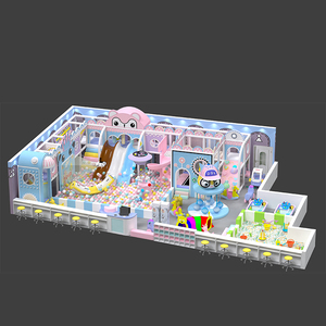 معدات ملعب داخلي للأطفال ذات جودة عالية مع شبكات تسلق ناعمة وحفرة كرة لمناطق اللعب التجارية - Product Image 2