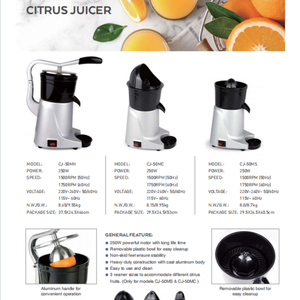 <span class=keywords><strong>Presse</strong></span>-agrumes électrique 110/220V à pression continue, idéal pour les bars à jus très fréquentés - Product Image 5