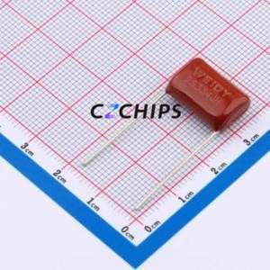 Condensador de película W372S334JM8L00A0FC, componente de montaje en orificio (THT), paso de 15 mm, 330 nF, 5 %, 450 V, polipropileno metalizado - Product Image 1