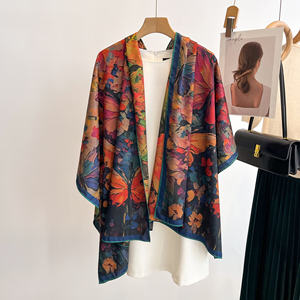 ผ้าพันคอไหมลายดอกไม้สำหรับผู้หญิง <span class=keywords><strong>ราคา</strong></span>โรงงาน ผ้าพันคอไหมหลากสีสำหรับผู้หญิง - Product Image 2