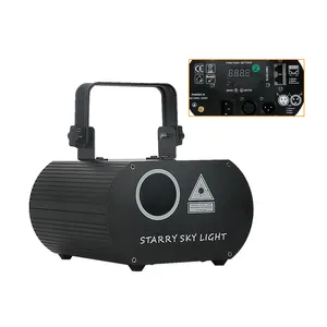 RTF Sternen effekt mehrfarbiges Nachtstern-RGB-Laser projektor licht für dmx control sound aktiviertes Disco-Party licht
