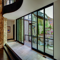 Ventanas Corredizas de Aluminio con Doble Acristalamiento y Puerta de Patio - Balcón Exterior Insonorizado y Resistente al Viento, con Certificación Energy Star, para Uso en Hoteles