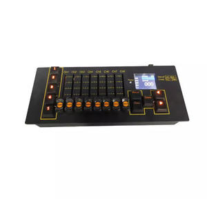 Small Battery <b>DMX</b> <b>Lighting</b> <b>Controller</b> Console KTV Room Home Party Karaoke Mini Stage Light Control Simple Dimming Scenes Chase - Product Image 1