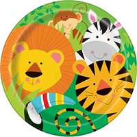 Vente en gros Jetable Safari Jungle Animal Event Party Supplies Décorations pour Enfants Party Vaisselle Set