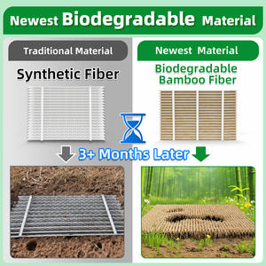 Nouveau filtre à air purificateur d'air en fibre synthétique plissé électrostatique MERV 16 avec une efficacité de 99,99% Fabriqué sur mesure pour les systèmes CVC - Product Image 3