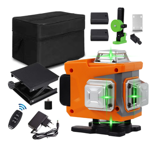 Láser de línea <span class=keywords><strong>S04CG</strong></span>, con estuche rígido, función de diente azul y modo de pulso al aire libre, nivel de láser de haz de luz verde 4D, 16 líneas - Product Image 3