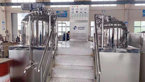 Liquidificador industrial multi-misturador/liquidificador emulsificador/homogeneizador a vácuo 30L 50L 100L 200L 300L 500L - Product Image 3