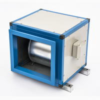 Ventilateur centrifuge pour conduit, boîte pour cuisine, restaurant, hôtel, évacuation des fumées, silencieux, armoire à air