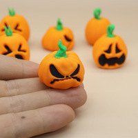 Nouvelles décorations d'Halloween : ornements citrouille et fantôme, décorations de boîte cadeau et accessoires de bouquet d'Halloween
