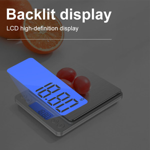 Jewelry <b>Scale</b> 0.01g <b>Mini</b> Electronic Portable LCD Display Kitchen Food Weighing <b>Scale</b> - Product Image 4