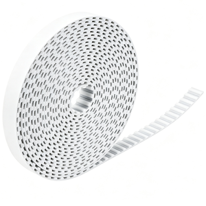 Correa <span class=keywords><strong>de</strong></span> Distribución <span class=keywords><strong>de</strong></span> 10 Metros HTD3M, Ancho 15/30 mm, Paso 3 mm, Poliuretano Blanco con Núcleo <span class=keywords><strong>de</strong></span> Acero - Product Image 4