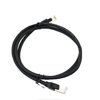 Câble Patch Cat8 Slim 2000 MHz Blanc Rond Blindé SSTP 34AWG CN;GUA