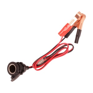 Prise allume-cigare automobile haute puissance pour charge d'urgence, montage sur panneau, 12V/24V, fils en cuivre pur - Product Image 6
