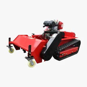 Mesin pemotong rumput bersertifikasi CE Eropa, mesin pemotong rumput pengendali jarak jauh pintar 7/5hp/9HP EU