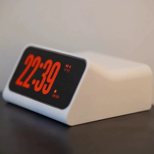 Không Dây Sạc 40 Dock Cho Iphone Đi Và Đi Chờ Dock Với LED Hiển Thị Kỹ Thuật Số <span class=keywords><strong>3D</strong></span> Đồng Hồ Kỹ Thuật Số Cho Nhà Sử Dụng - Product Image 1